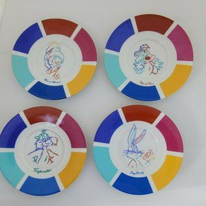 Demitasse sets Bugs Bunny Marvin Martian Sylvester Pepé Le Pew 1995